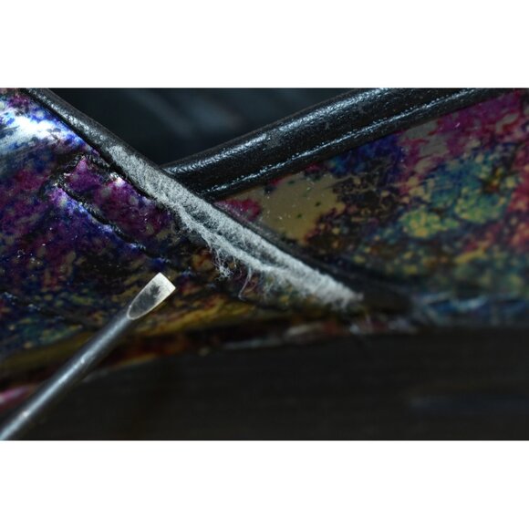 Dansko Metallic Wash Patent Professional Work Nurse Clogs 41 US 11.5 -Flaws- - Picture 9 of 13